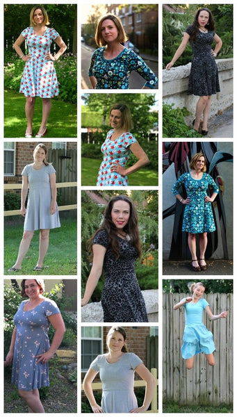 The Lady Skater sewing pattern (for teens and women)- PDF