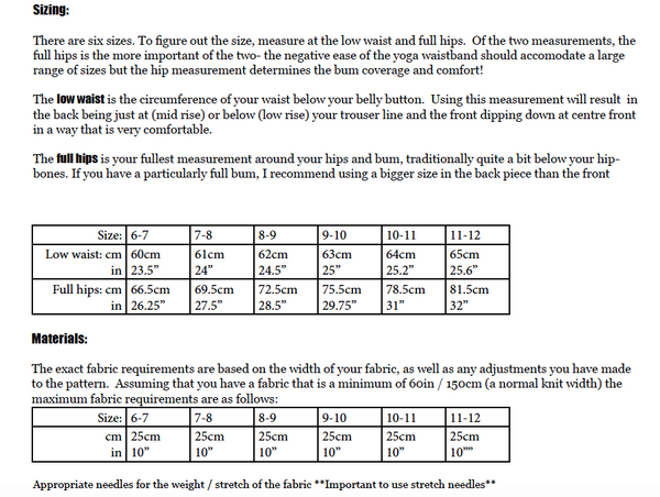 The Braw Boy Cut Briefs sewing pattern (for girls)- PDF